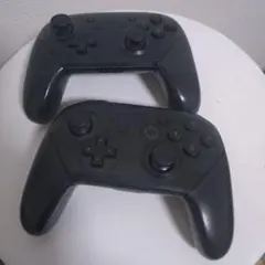 【ジャンク品】Nintendo Switch Proコントローラー 2個セット