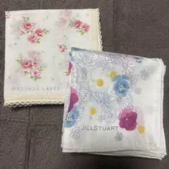 JILL STUART PRIVATE LABFL 花柄ハンカチ　まとめ売り