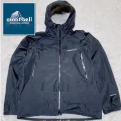【極美品】mont-bell モンベル レインダンサージャケット 黒 XL 完売