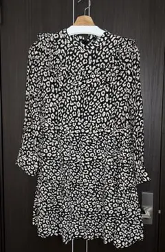 ZARA ワンピース レオパード Sサイズ