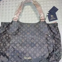 か*ん様 ラシット　ダークブラウピンク 2ウェイトートバッグ　ポシェット付　新品