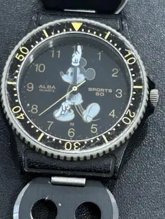 ALBA アルバ Y481-017A ミッキーマウス SPORTS50腕時計