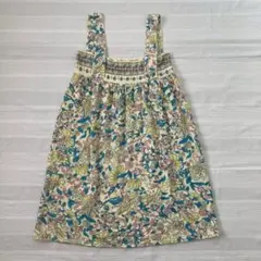 希少 ツモリチサト アイフラワー 裏毛 ワンピース チュニック サンプル品 花柄