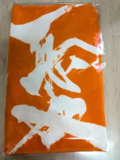 新品未開封 優里 ダイナミックロゴフェイスタオル オレンジ ゆーりんち