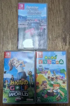 ニンテンドースイッチ用ソフト まとめ売り