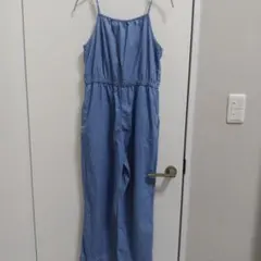 ライトブルー /オーバーオール/サロペット/150cm 女の子