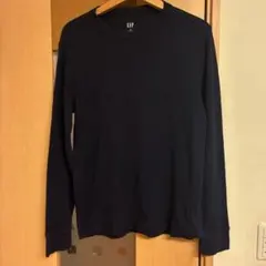 GAP 와플 컷소우 긴소매 사이즈 M 네이비