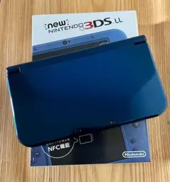美品 任天堂 New Nintendo 3DS LL メタリックブルー 本体