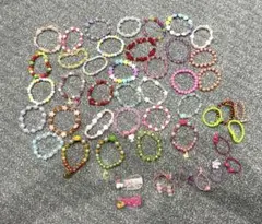カラフル　子供用　ブレスレット　ヘアゴム　ヘアピン