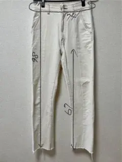 スリッドデニム パンツ　size38のサムネイル