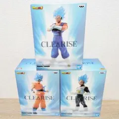 ドラゴンボール超 CLEARISE フィギュア 3点セット!!