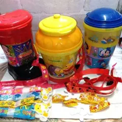 ポップコーンバケット　クリスマス　プーさん　ストラップ　ディズニーリゾート