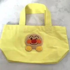 アンパンマン おでかけ ミニ トートバッグ キッズ ベビー イエロー 黄色