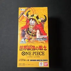 ワンピースカード 世界最強の戦士 1BOX テープカット - メルカリ