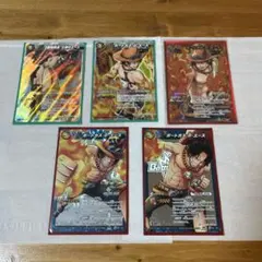 絶版 ミラクルバトルカードダス ポートガス·D·エース Ω2 - メルカリ