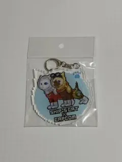 SHIP'S CAT & CAPCOM アクリルキーホルダー カプコン展