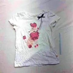 ♡ケイト・スペード ガールズ プードルプリントTシャツ 140 キッズ