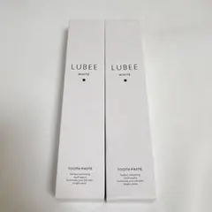 新品 ルビーホワイト歯磨き粉 ホワイト二ング LUBEE WHITE 2本セット
