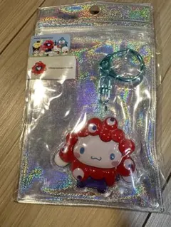 サンリオ 大阪万博 ぷっくり立体キーホルダー ミャクミャク シナモン