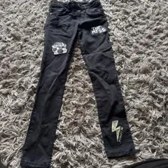 ZARA♡Rockワッペン　ダメージスキニー