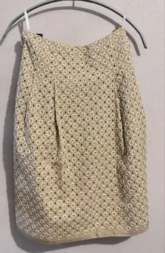 LANVIN COLLECTION（ランバン）サークル刺繍 レーススカートのサムネイル