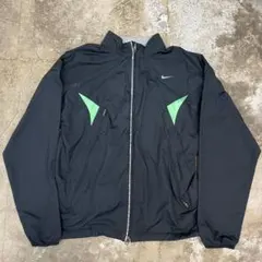 古着 00s NIKEナイキ ワンポイントロゴ ナイロンジャケット メンズM