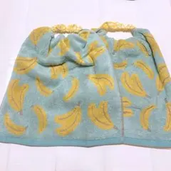 おりこうエプロン バナナ 2枚 エプロン スタイ タオルエプロン 保育園