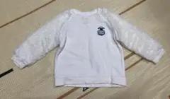 【値下げ】UNIQLO ユニクロ ひつじのショーン トレーナー 90 ホワイト