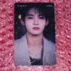 JO &TEAM 雪明かり kpopmerch 特典 クリアトレカ　ジョウ