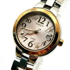 CASIO SHEEN クォーツ腕時計 クロノグラフ A1305 - メルカリ