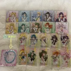 明治　美少女戦士セーラームーンクリアカード&マグネットシートコンプリート　箱付き