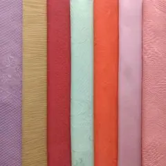 G6 はぎれ 正絹　7枚 15cmX35cm以上