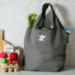 クレヨンしんちゃん 洗える大容量エコバッグ ショッピングバッグ