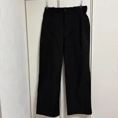 ELKEX 黒 スラックス ゴムウエスト