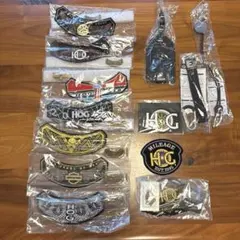 ハーレーダビッドソン H.O.G. ワッペン・ピンバッジ 記念品＆ポリス系 