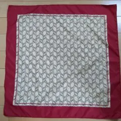 niko and　リボン柄ポリエステルスカーフ