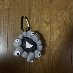 EDWIN ミャクミャク フェイスマスコット　デニム　カラビナ　ブラック