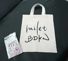 【 milet 】武道館コットントートバッグ〈未使用〉