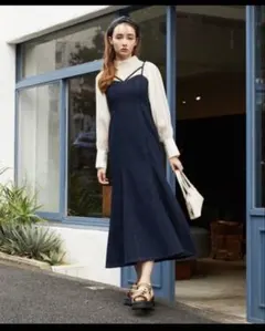 archives タイトマーメイドデニムキャミワンピース