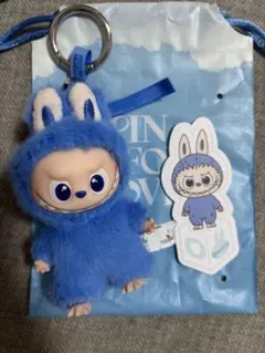 POPMART PIN FOR LOVE ぬいぐるみ ラブブ イニシャル O