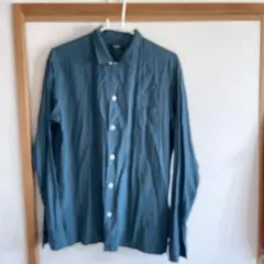 BEAMS HEART 長袖シャツ M ダークグリーン