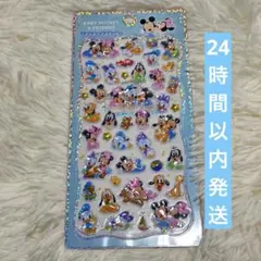 ミッキー＆フレンズ プチドロップステッカーディズニーキャラクター