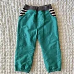 極暖 裏起毛 雪遊び パンツ 90cm冬 キムラタン 子供 ベビー 雪 ブルー