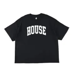 新品 ISNESS MUSIC　イズネスミュージック　HOUSE　Tシャツ　黒