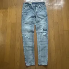 ダメージ加工 ライトブルースキニーデニム ksubi 新品未使用】Ksubi スキニージーンズ ダメージデニム 29 ライトブルー