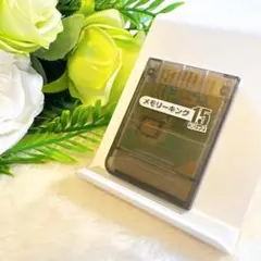 動作確認済みPS1プレイステーション1用　メモリーカード　クリアブラック