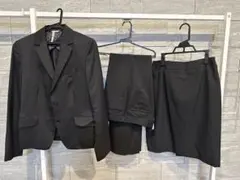 エヌラインプレシャス　スーツ 3点セット 9号　ブラック