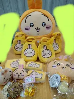 ちいかわ　うさぎのみ　１３点セット　超まじかるミラー　ジュエリーケース　がま口他