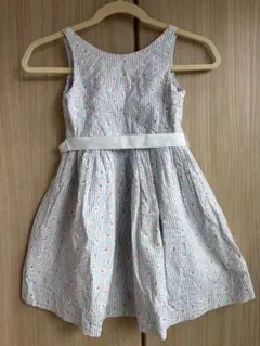 【美品】POLO RalphLauren 花柄 ノースリーブワンピース 120