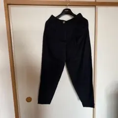 美品☆ZARAブラックダーツパンツ